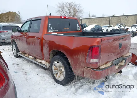 2017 Ram 1500 Sport 4X4 5'7 Box из США, поврежденный, VIN 1C6RR7MT0HS697252